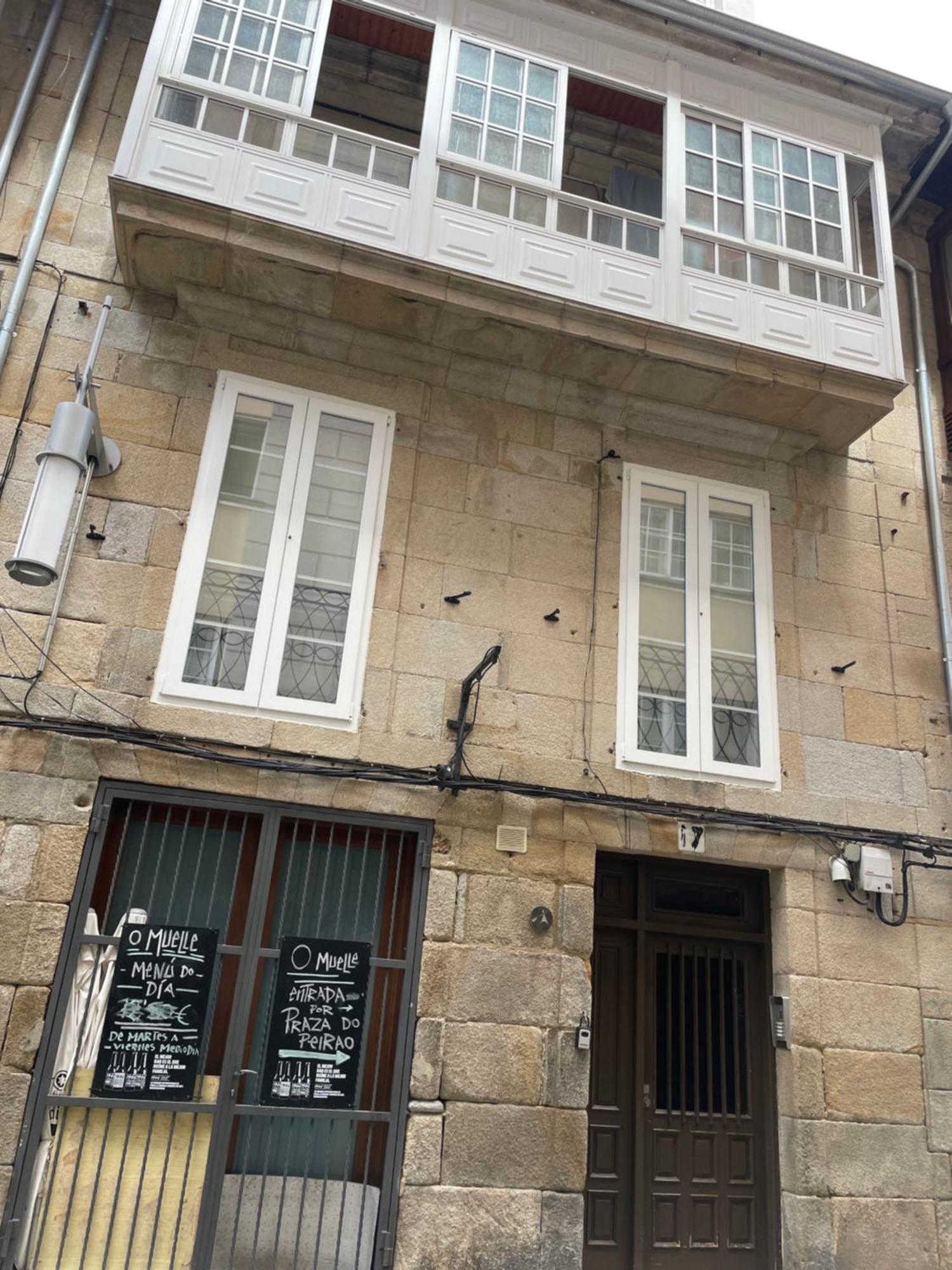 Centro Historico Appartement Comarca de Comarca de Pontevedra Buitenkant foto